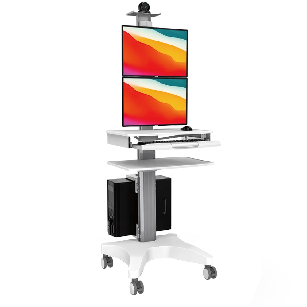 Medical Lab Officer - Mobile Adjustable Hospital Medical Trolley Cart