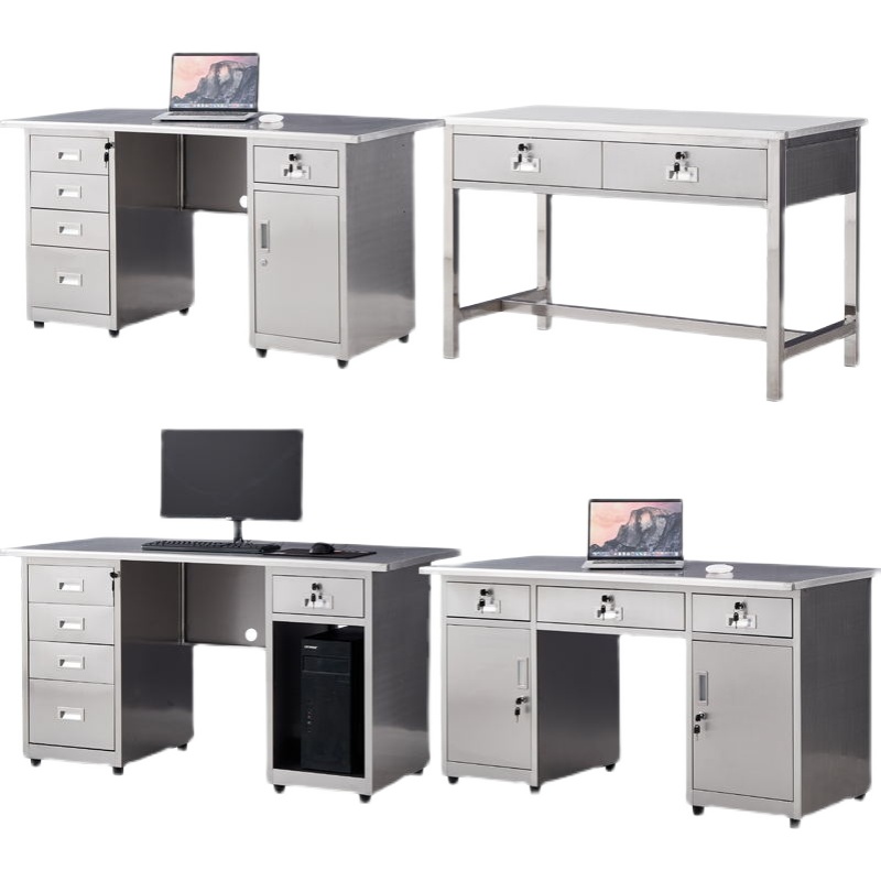 Medical Lab Officer - Desk Office Modern Stainless Steel Cleanroom