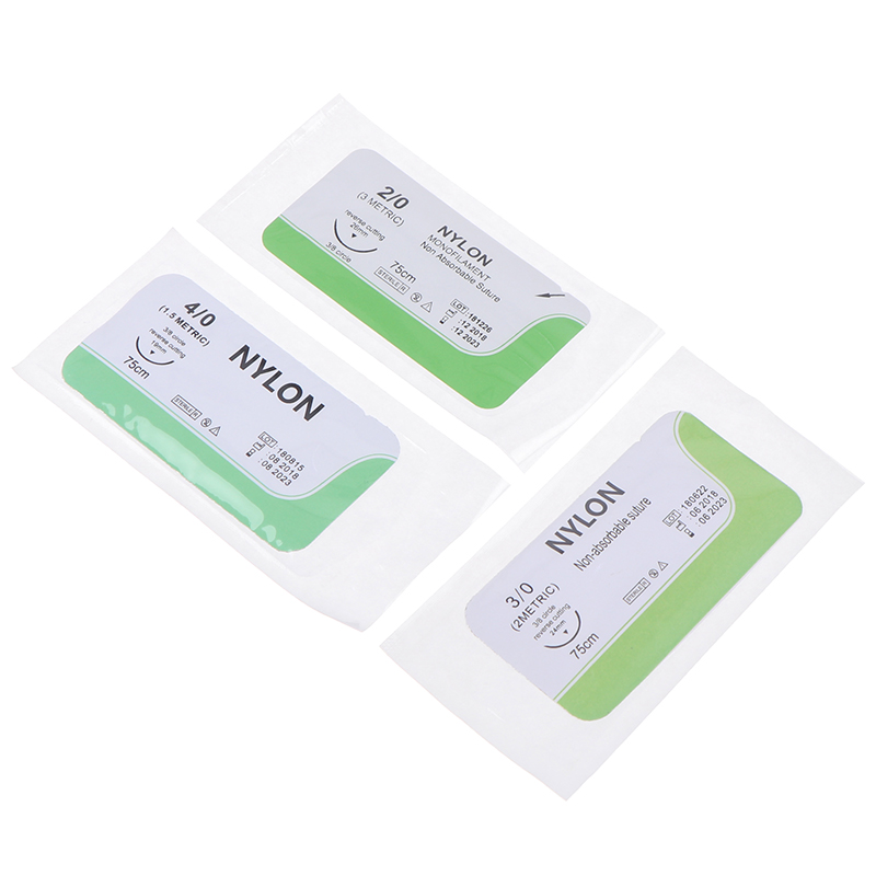Nylon Surgical Suture Kit 12PC - Medical Lab Kit 评论和价格