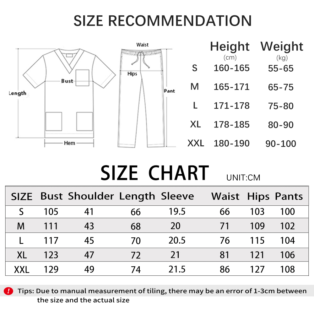Surgical Uniforms Woman Scrub  - Medical Lab Uniform 评论和价格