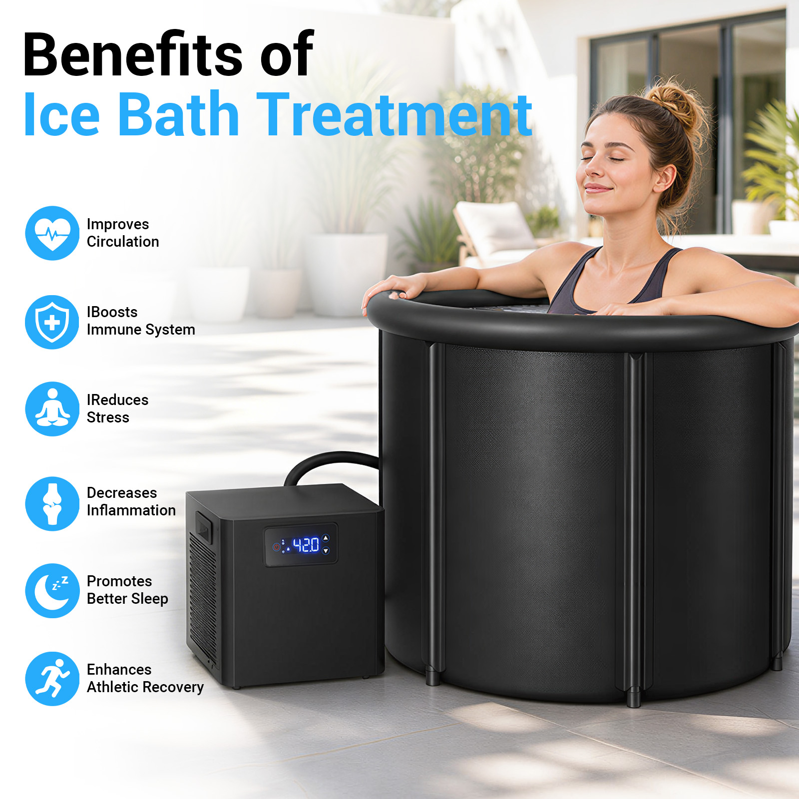 Oval Ice Bath Chiller & Cold P - Medical Lab Kit 评论和价格