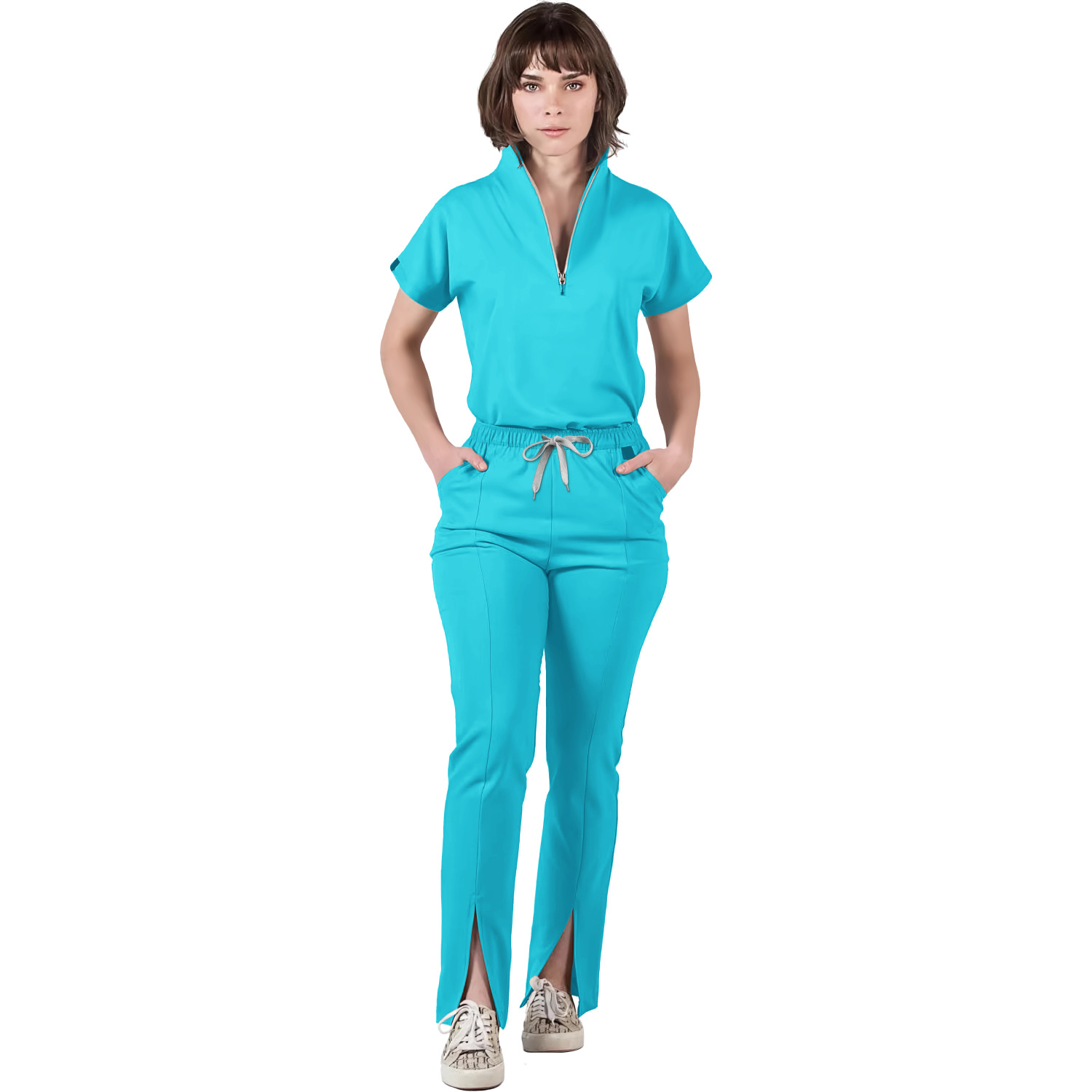 Pure Color Operating Room Unif - Medical Lab Uniform 评论和价格