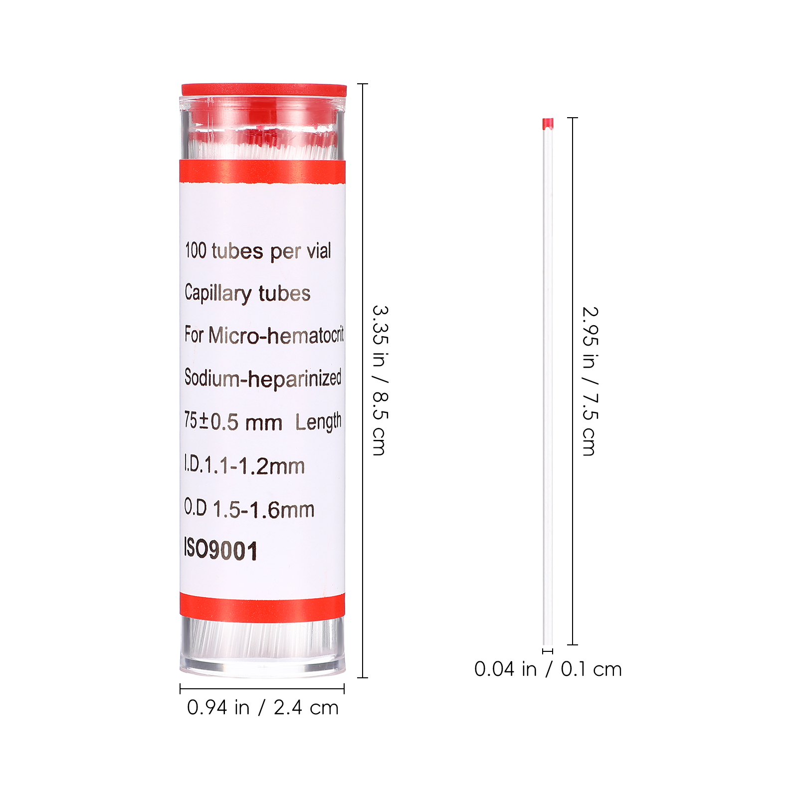 75mm Glass Capillary Tube Hema - Medical Lab Youtube 评论和价格