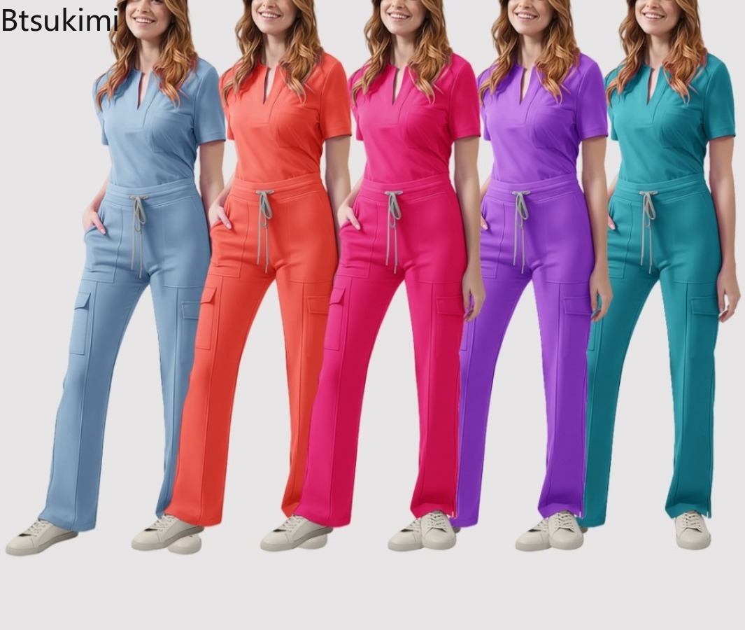 Medical Scrubs Uniform Women N - Medical Lab Uniform 评论和价格