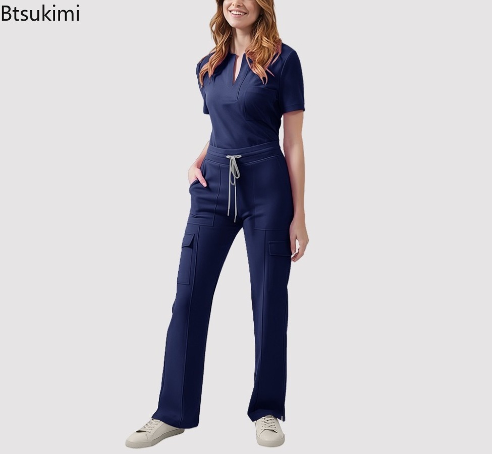 Medical Scrubs Uniform Women N - Medical Lab Uniform 评论和价格
