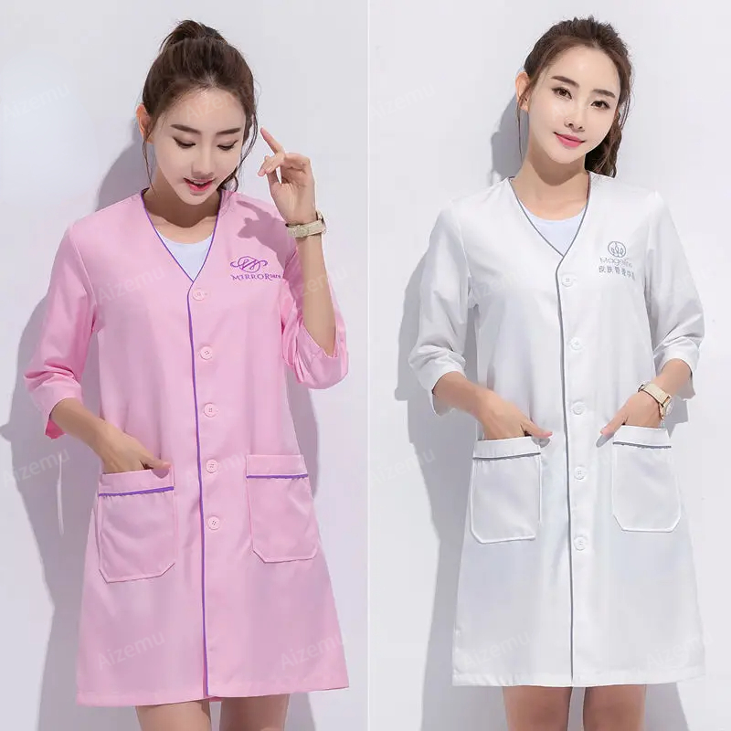 Black short beauty uniform dre - Medical Lab Logo 评论和价格