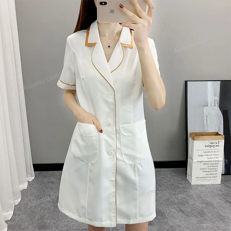 Black Beauty Salon uniform sho - Medical Lab Logo 评论和价格