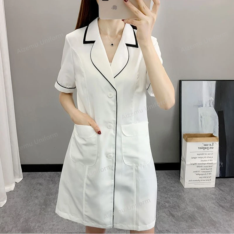 Black Beauty Salon uniform sho - Medical Lab Logo 评论和价格
