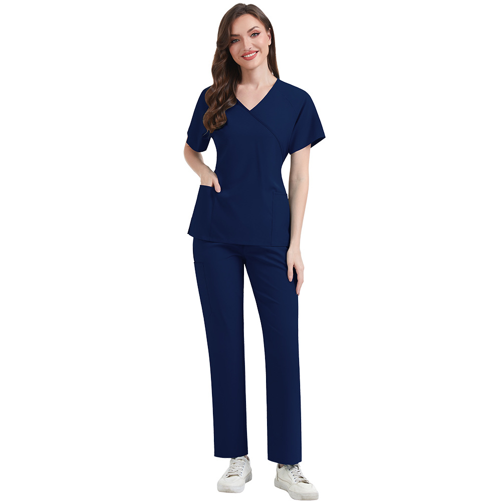 Slim Fit Women Scrubs Sets Hos - Medical Lab Uniform 评论和价格