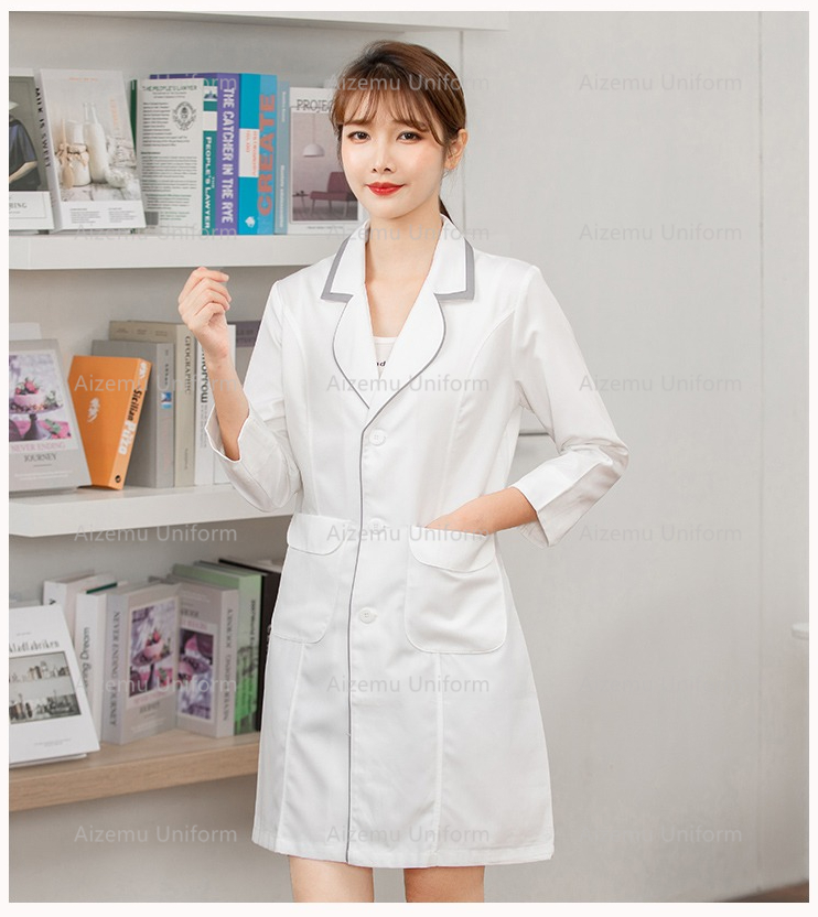 New Black beauty uniform with  - Medical Lab Logo 评论和价格